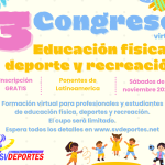 Tercer Congreso de Educación Física, Deportes y Recreación Svdeportes