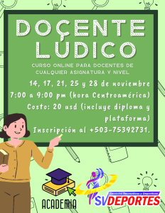 Curso Docente Lúdico